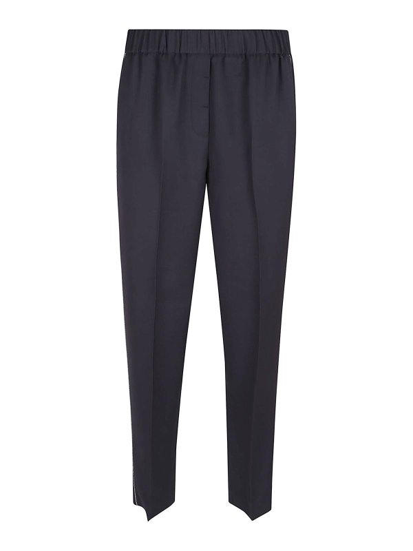 PESERICO: カジュアルトラウザー - カジュアルパンツ - 無