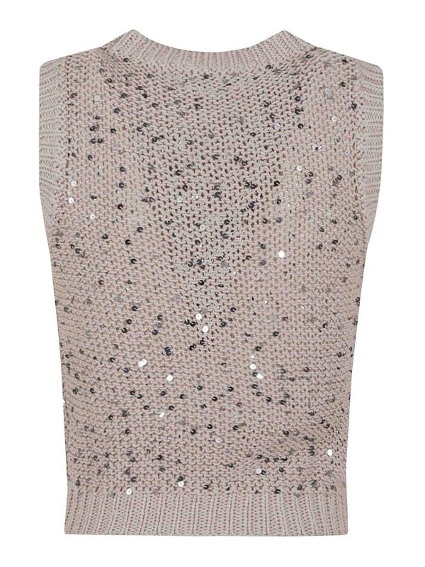 PESERICO: トップス＆タンクトップ online - トップ/タンクトップ - ベージュ