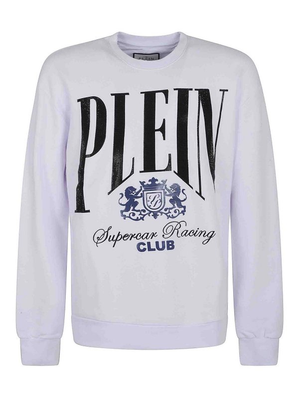 PHILIPP PLEIN: スウェット＆セーター - スウェットシャツ/セーター - 白