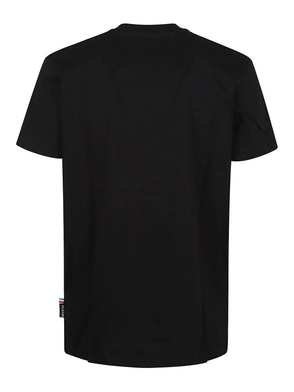 PHILIPP PLEIN: t-shirts online - Jersey T-Shirt Round Neck Ss Cars Racing