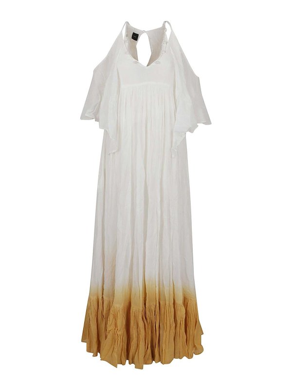 Pinko: Maxi robe - Maxi Robe - Blanc