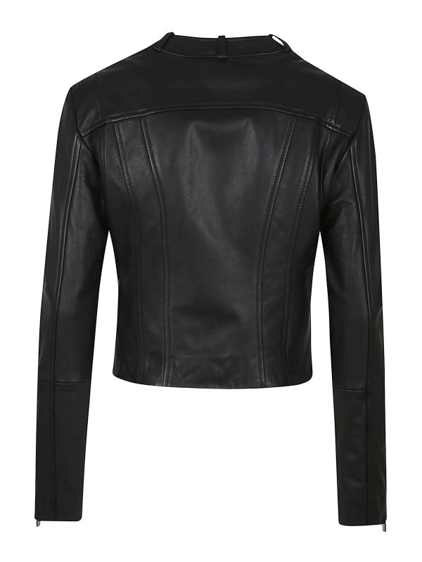 Pinko: leather jacket online - Leather jacket