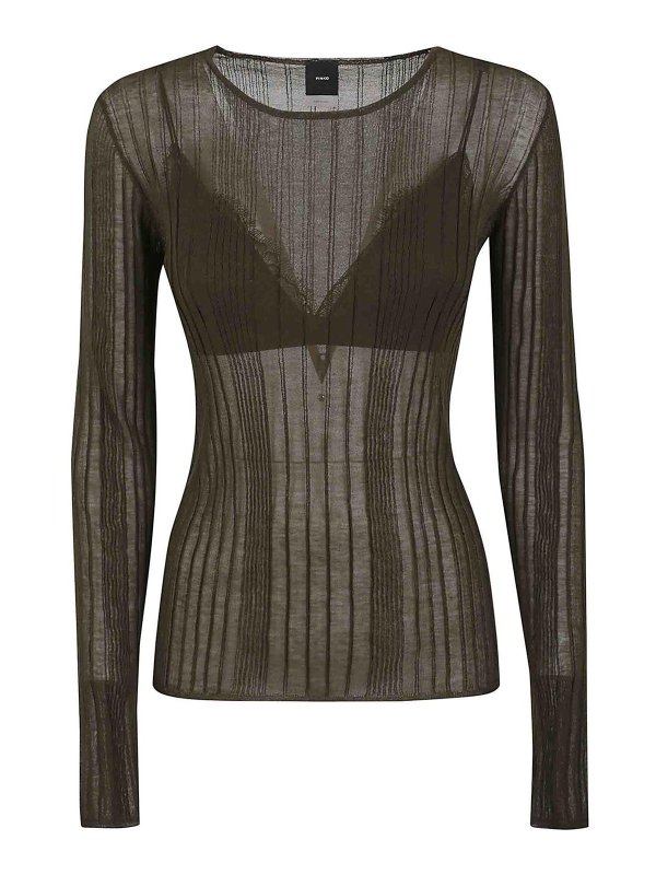 Pinko: シャツ - シャツ - ダークグリーン