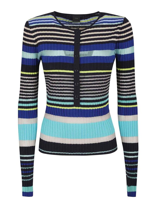 Pinko: maglia collo a barchetta - Pullover