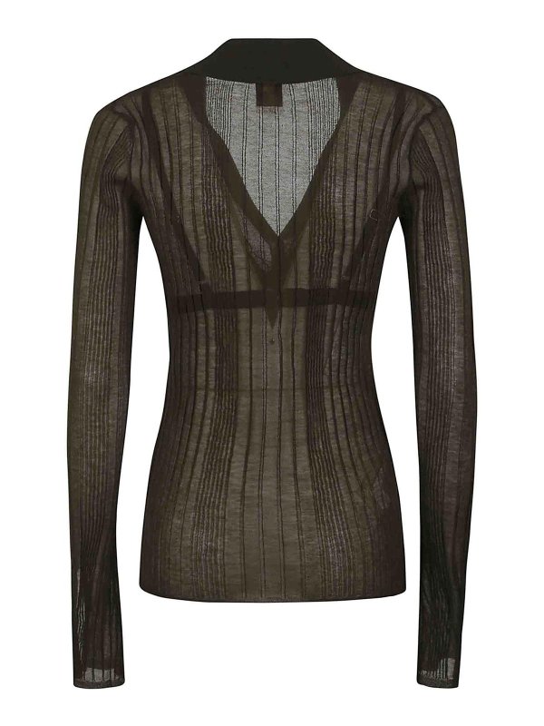 Pinko: polo shirts online - Annapurna Polo Crepe Transparen