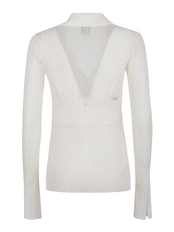 Pinko: polo shirts online - Annapurna Polo Crepe Transparen