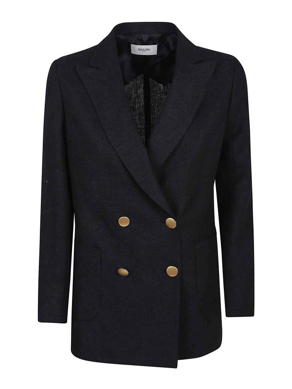 SAULINA: casual jackets - Double flap jacket