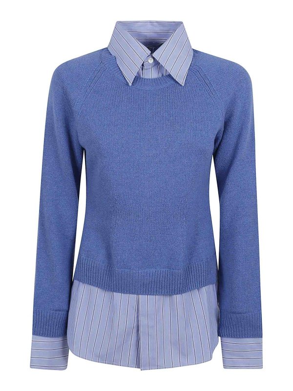 STELLA McCARTNEY: Hemden - Hemd - Hellblau