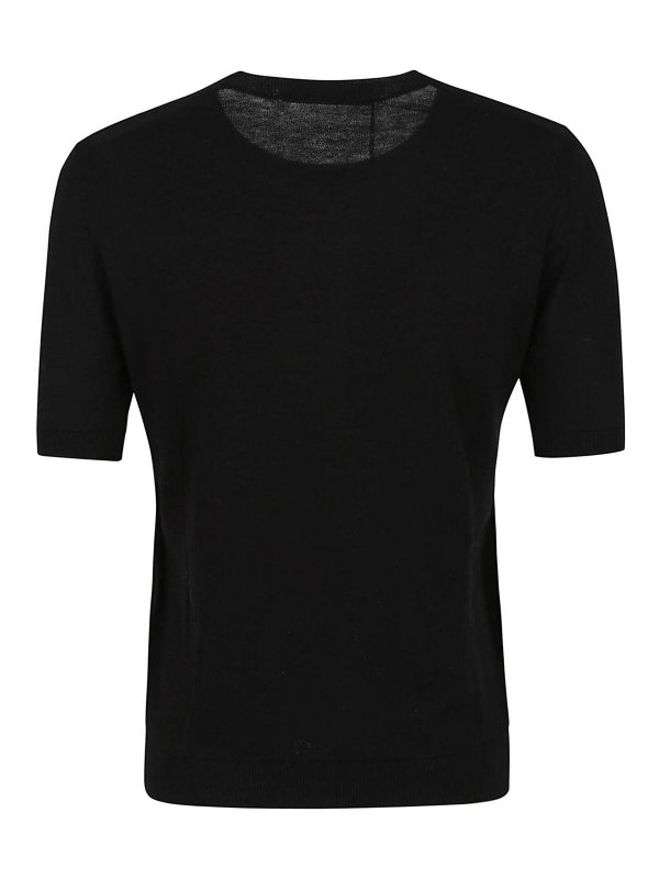 WEEKEND MAX MARA: Escotes barcos online - Suéter Con Escote Barco - Negro