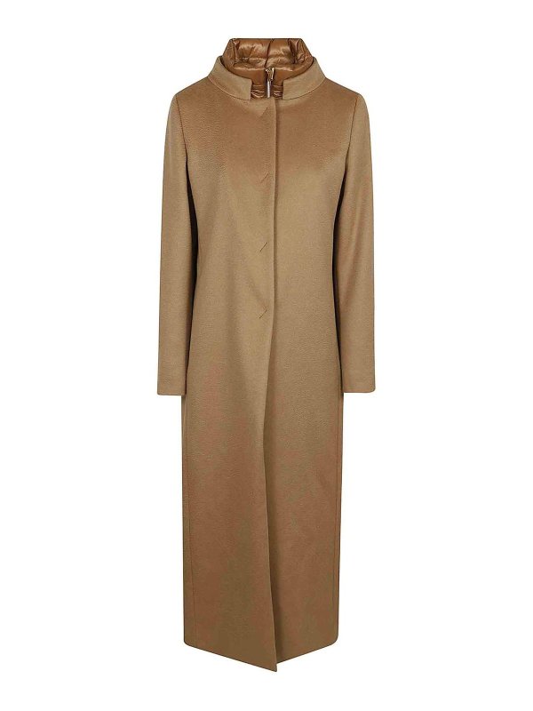 HERNO: ロングコート - ロングコート - キャメル