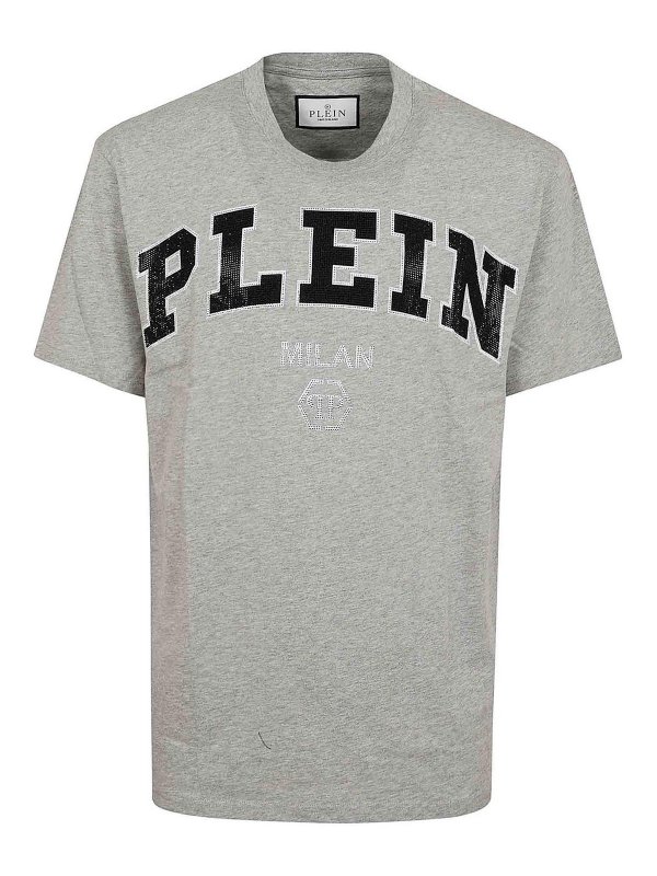 PHILIPP PLEIN: Camisetas - Camiseta - Gris