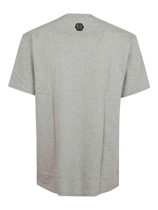 PHILIPP PLEIN: Camisetas online - Camiseta - Gris