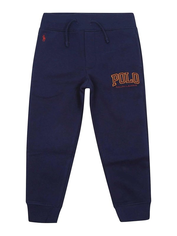 POLO RALPH LAUREN: カジュアルトラウザー - カジュアルパンツ - ダークブルー