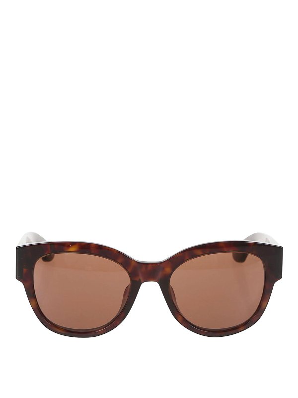 ALEXANDER MCQUEEN: gafas - Gafas - Marrón