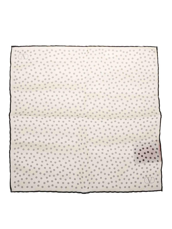 VALENTINO GARAVANI: ストール＆ショール - ストール/ショール - 白