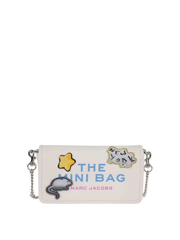 MARC JACOBS: クロスボディバッグ - クロスボディバッグ - 白