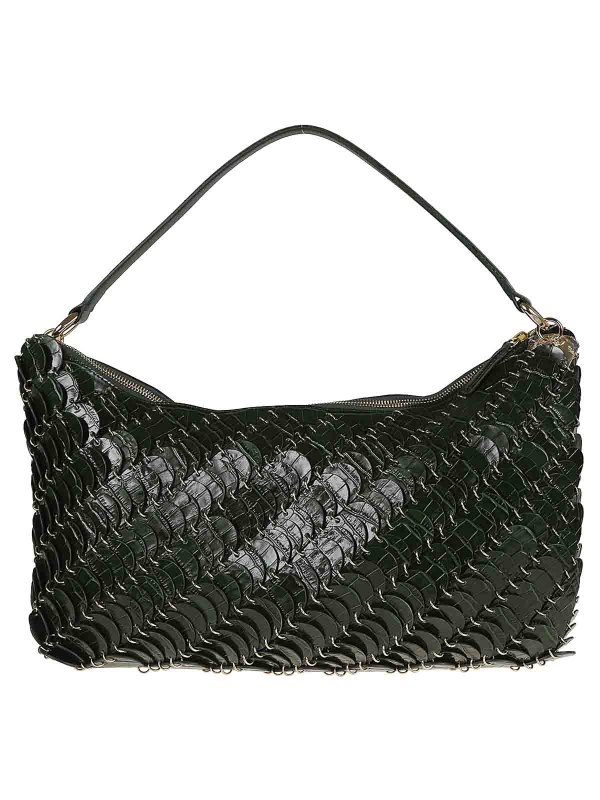 RABANNE: Clutches online - Clutch - Gold