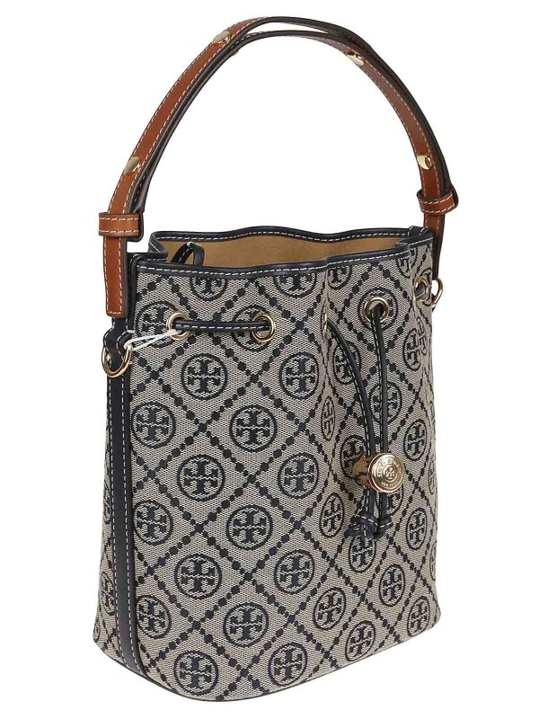 The Best Shops TORY BURCH: バケットバッグ - バケットバッグ - ダークブルー