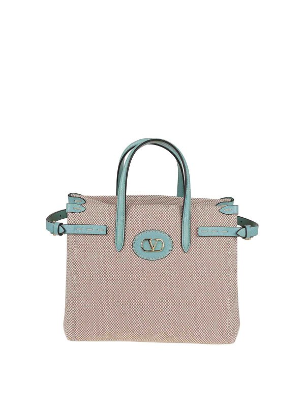 VALENTINO GARAVANI: トートバッグ - トートバッグ - 緑