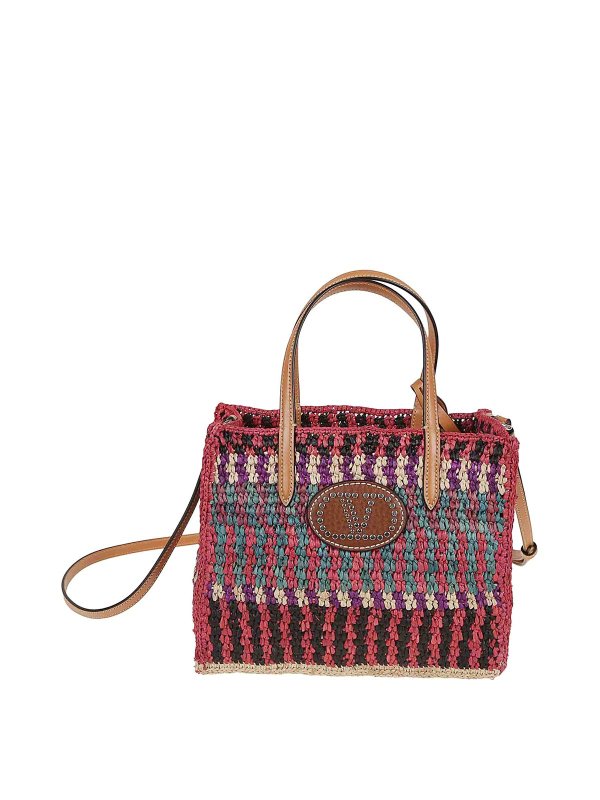 VALENTINO GARAVANI: totes bags - Small Tote Vlogo Signature Tote