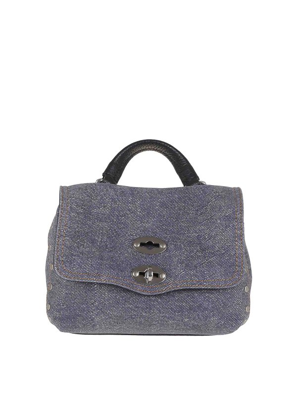 ZANELLATO: Handtaschen - Shopper - Blau