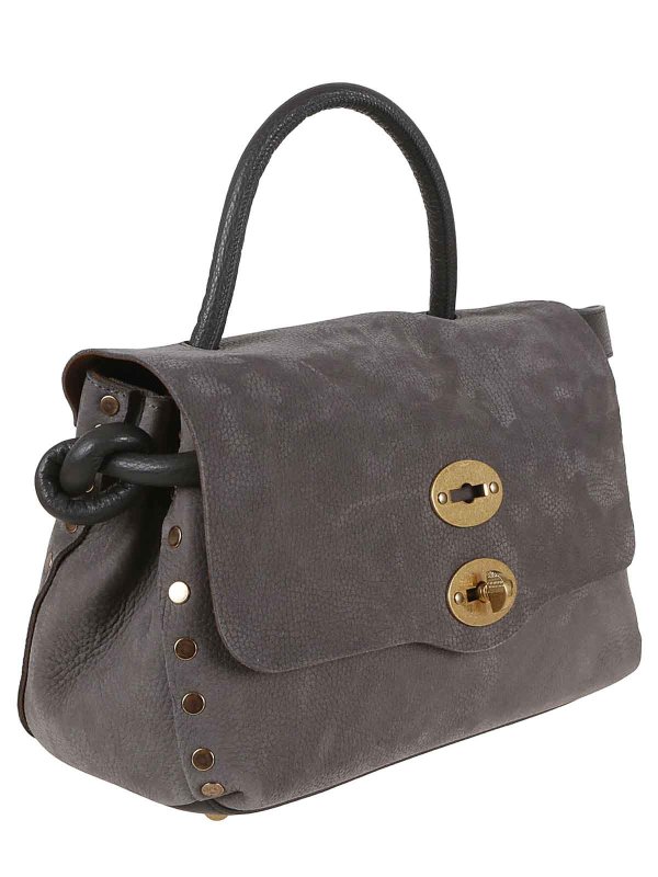 The Best Shops ZANELLATO: Handtaschen - Shopper - Grau