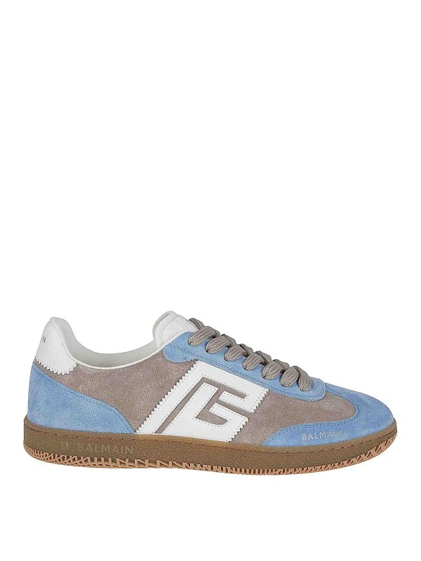 Balmain: trainers - Swan sneakers