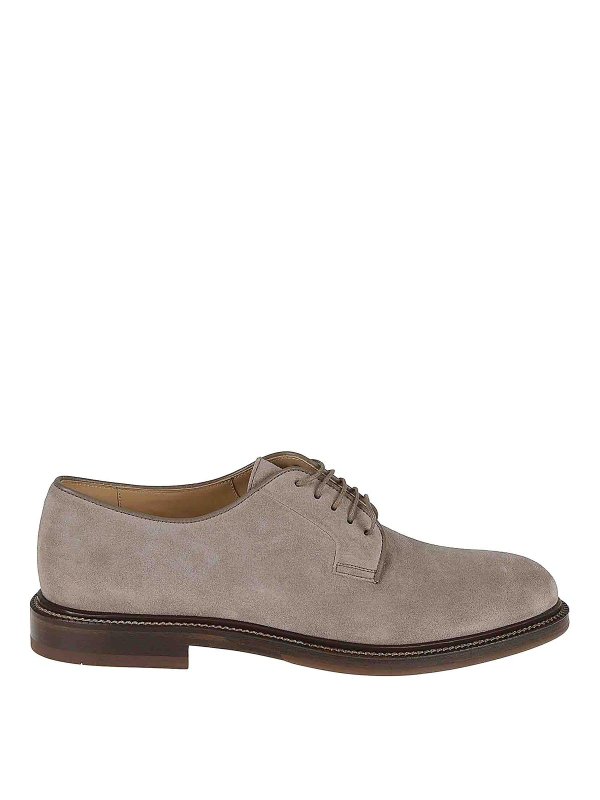 BRUNELLO CUCINELLI: クラッシックシューズ - クラシックシューズ - ブラウン