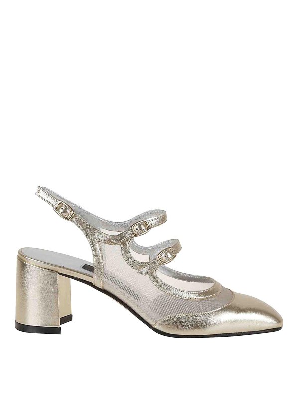 CAREL PARIS: フラットシューズ - フラットシューズ - 金