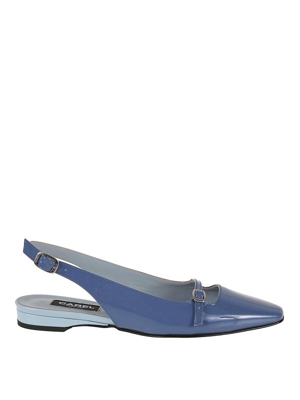 CAREL PARIS: flat shoes - Leather ninon dancer