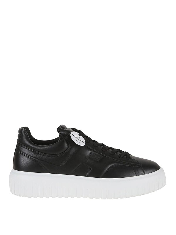 HOGAN: Chaussures de sport - Baskets - Noir