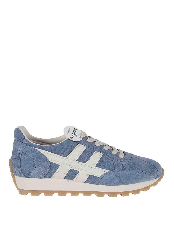 HOGAN: Chaussures de sport - Baskets - Bleu