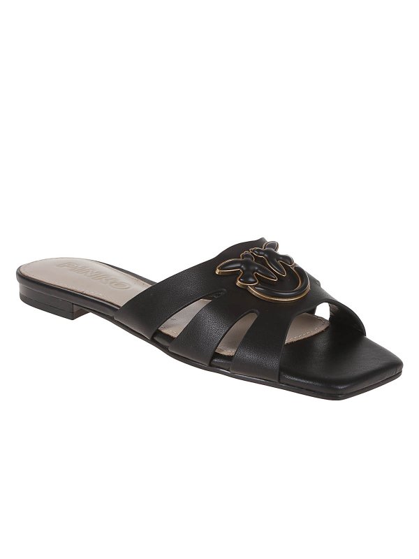 Pinko: sandals online - Logo sandals