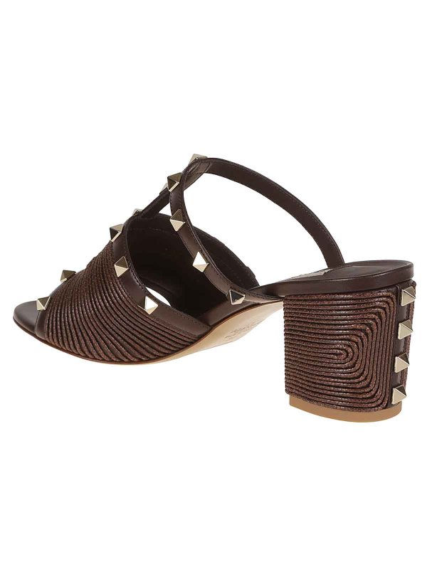 The Best Shops VALENTINO GARAVANI: サンダル - サンダル - ホワイトゴールド