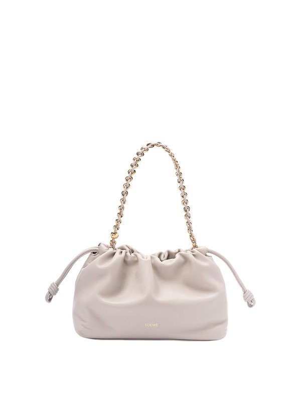 LOEWE: クロスボディバッグ - クロスボディバッグ - グレー