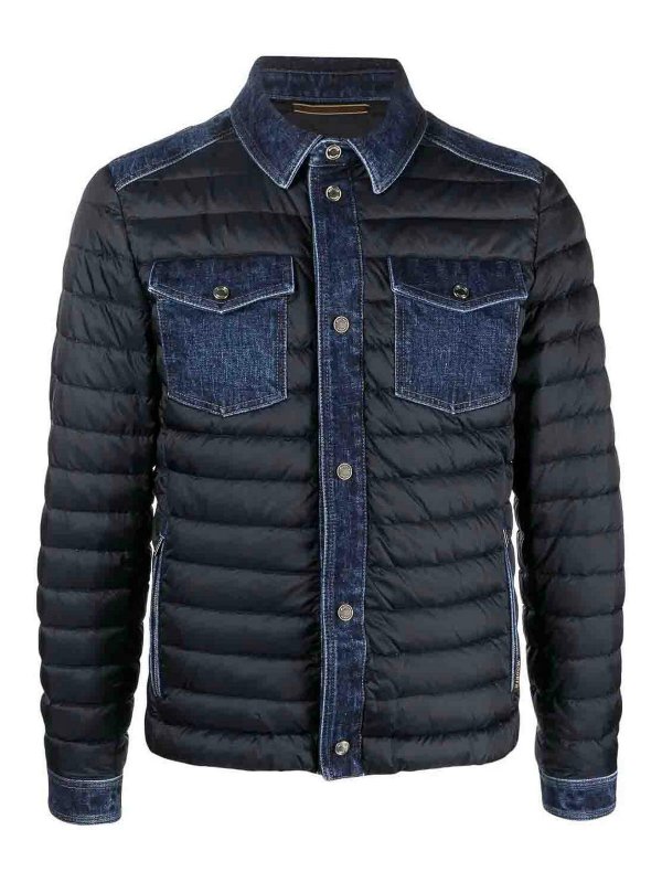 MOORER: カジュアルジャケット - カジュアルジャケット - ブルー