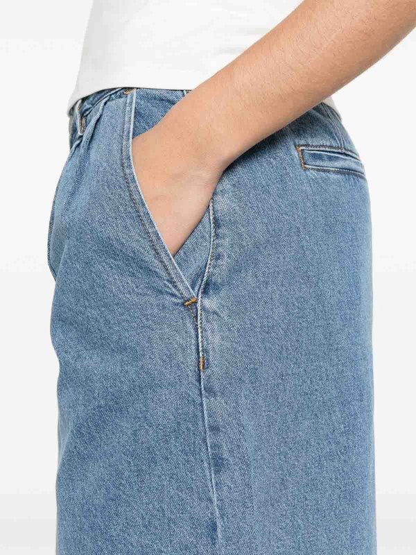 The Best Shops AG JEANS: pantaloni shorts - Pantaloncini di denim Gran Canaria