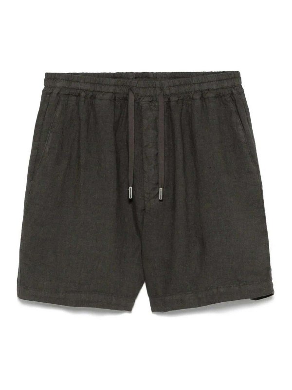 ALTEA: トラウザーショーツ - ショートパンツ - ダークブラウン