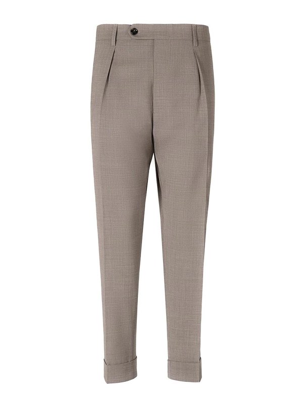 BERWICH: Casual Hosen - Casual Hose - Grau