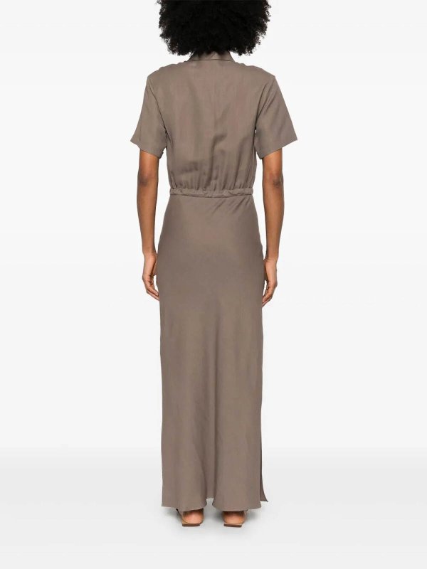 The Best Shops BRUNELLO CUCINELLI: Robe longueur genou - Robe Au Genou - Marron