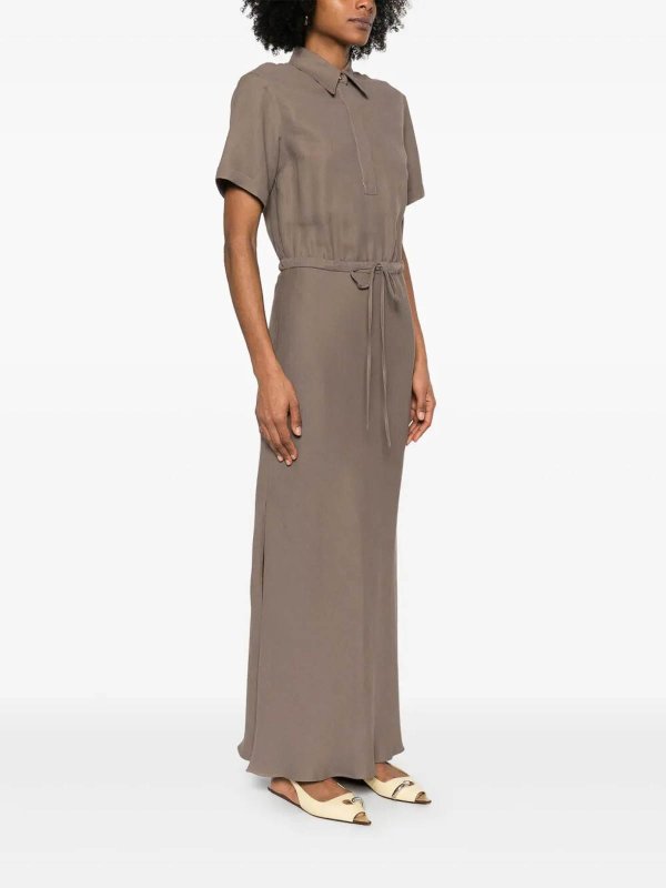 BRUNELLO CUCINELLI buy online Robe Au Genou - Marron