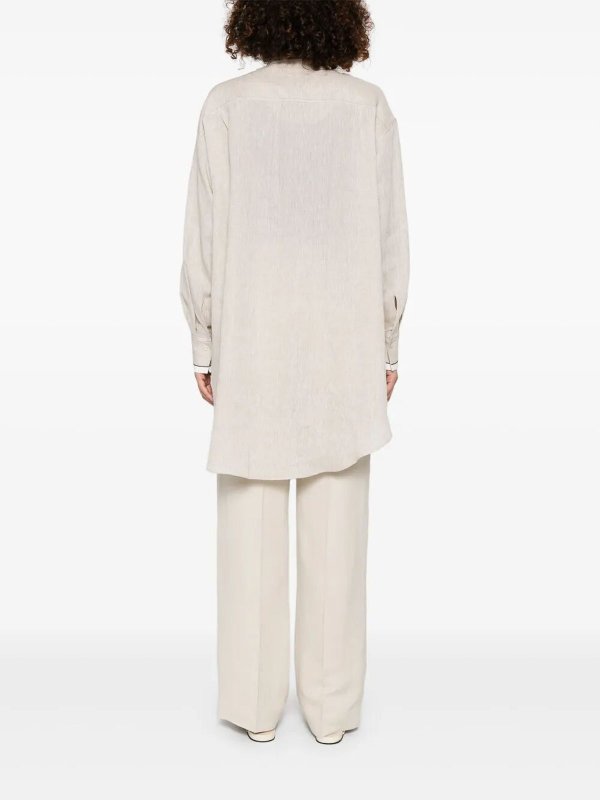 The Best Shops BRUNELLO CUCINELLI: シャツ - シャツ - ベージュ