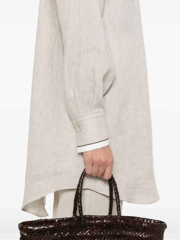 BRUNELLO CUCINELLI buy online シャツ - ベージュ