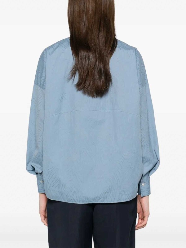 The Best Shops BRUNELLO CUCINELLI: シャツ - シャツ - ライトグレー