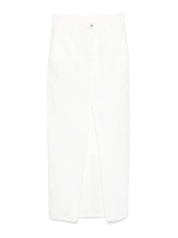 BRUNELLO CUCINELLI: Jupes midi et au genou - Jupe Midi - Beige