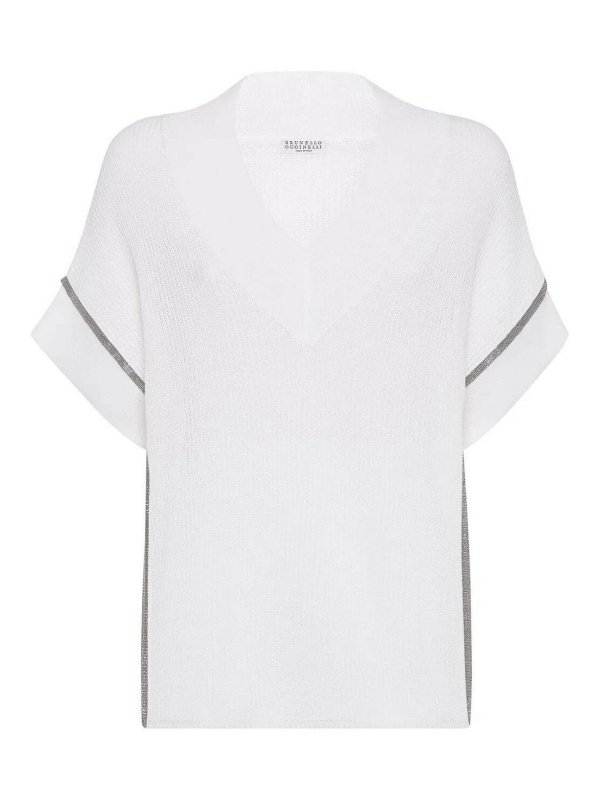 BRUNELLO CUCINELLI: v necks - Sweater