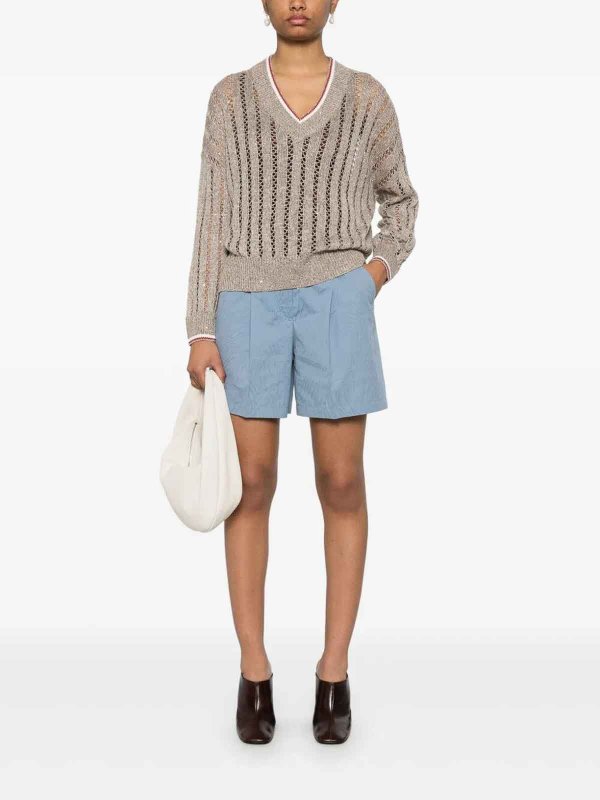 BRUNELLO CUCINELLI: v necks online - Sweater