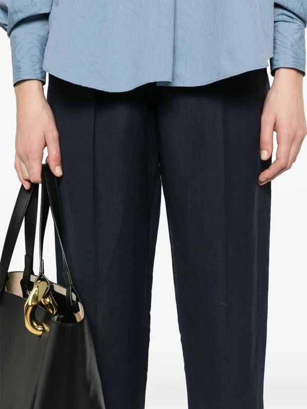 The Best Shops BRUNELLO CUCINELLI: カジュアルトラウザー - カジュアルパンツ - ブルー