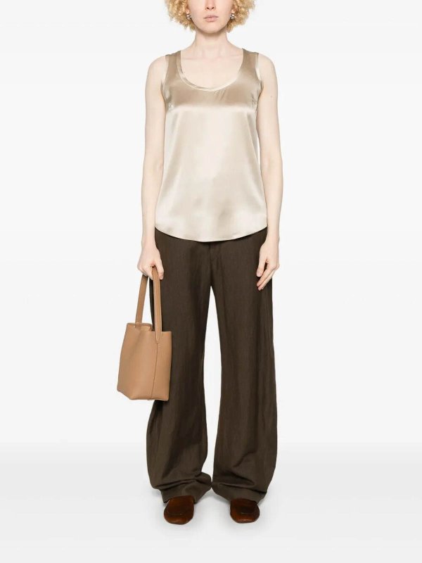 BRUNELLO CUCINELLI: Tops & Débardeurs online - Top - Beige