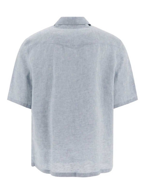 BRUNELLO CUCINELLI: Camisas online - Camisa - Gris Claro